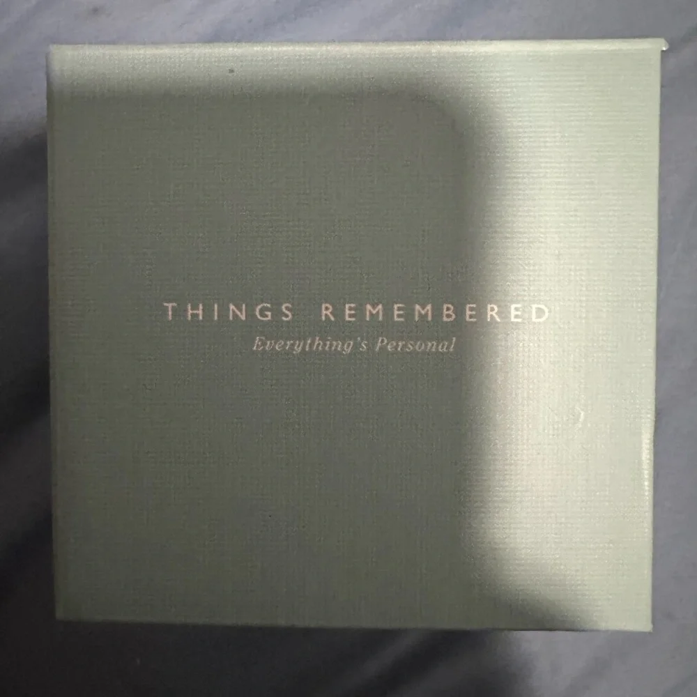Things Remember Heart-Shaped Rose Gold Jewelry Box